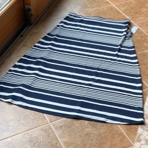 NWT Maxi striped skirt